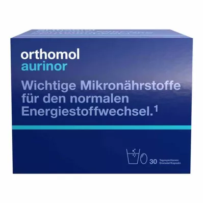 ORTHOMOL aurinor Granulat/Kaps.Kombipack., 30 St