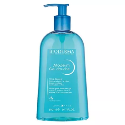 Bioderma Atoderm Gel Douche für trockene, empfindliche Haut, 500 ml Bioderma Atoderm Gel Douche für trockene, empfindliche Haut, 500 ml