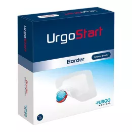 URGOSTART Border 8x8 cm Schaumstoffwundverband, 10 St