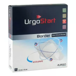URGOSTART Border 12x12 cm Schaumstoffwundverband, 10 St