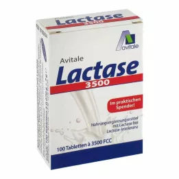 LACTASE 3.500 FCC Tabletten im Klickspender, 100 St