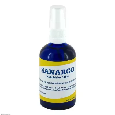 Sanargo kolloidales Silber Sprühflasche, 100 ml