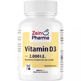 VITAMIN D3 2.000 I.E. Kapseln, 90 St