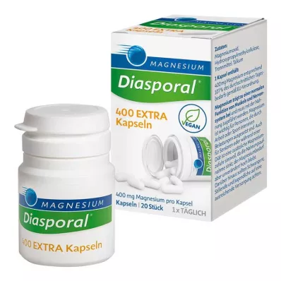 Magnesium Diasporal 400 Extra Kapseln, 20 St