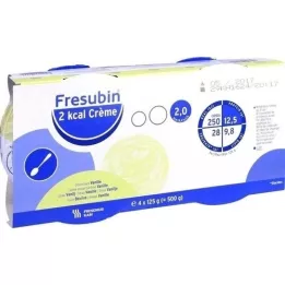 FRESUBIN 2 kcal Creme Vanille im Becher, 4X125 g