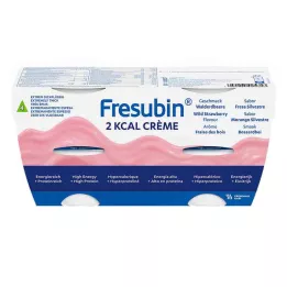 FRESUBIN 2 kcal Creme Walderdbeere im Becher, 4X125 g