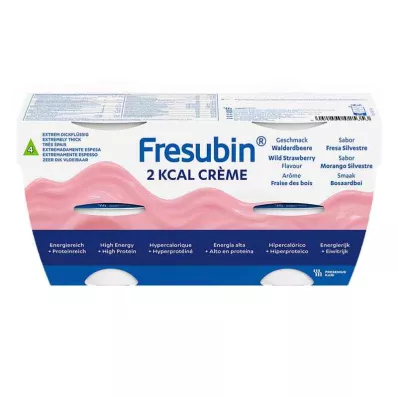 FRESUBIN 2 kcal Creme Walderdbeere im Becher, 4X125 g