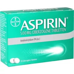 ASPIRIN 500 mg überzogene Tabletten, 20 St