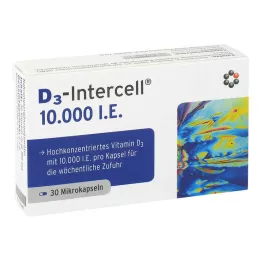 D3-INTERCELL 10.000 I.E. Kapseln, 30 St