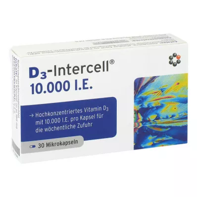 D3-Intercell 10000 I.E. Kapseln, 30 St D3-Intercell 10000 I.E. Kapseln, 30 St