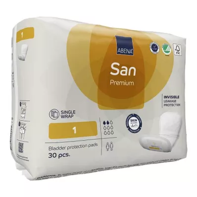 Abena San 1 Premium Einlage, 30 St Abena San 1 Premium Einlage, 30 St