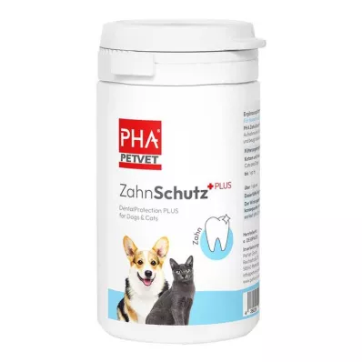 PHA Zahnschutz Plus Pulver für Hunde / Katzen, 60 g