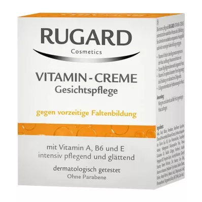 Rugard Vitamin Creme Gesichtspflege, 100 ml Rugard Vitamin Creme Gesichtspflege, 100 ml