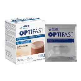 OPTIFAST home Drink Schokolade Pulver, 8X55 g