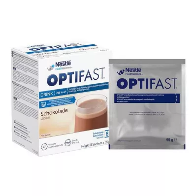 Optifast home Drink Schokolade Pulver, 8X55 g Optifast home Drink Schokolade Pulver, 8X55 g
