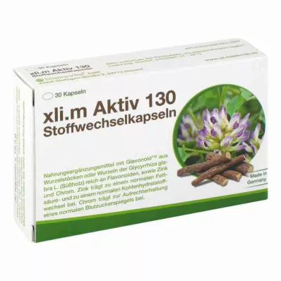 Xlim Aktiv 130 Stoffwechselkapseln (30 stk)