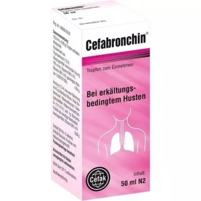 CEFABRONCHIN Tropfen zum Einnehmen, 50 ml