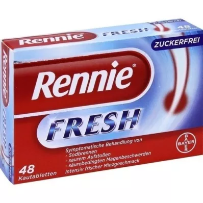 RENNIE FRESH Kautabletten, 48 St