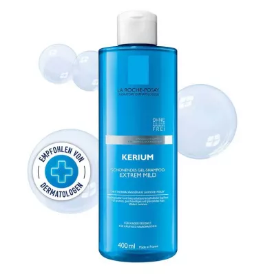 La Roche-Posay Kerium Extrem Mild Shampoo Gel, 400 ml La Roche-Posay Kerium Extrem Mild Shampoo Gel, 400 ml