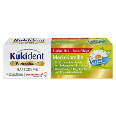 KUKIDENT Haftcreme Med+Kamille, 40 g