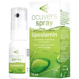OCUVERS spray lipostamin Augenspray mit Euphrasia, 15 ml
