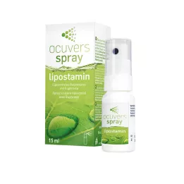 OCUVERS spray lipostamin Augenspray mit Euphrasia, 15 ml