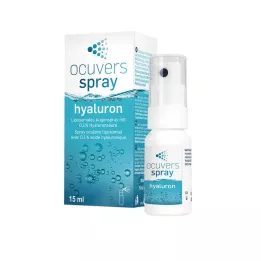 OCUVERS spray hyaluron Augenspray mit Hyaluron, 15 ml