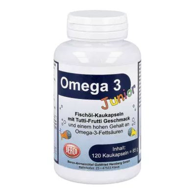 Omega 3 Junior Berco Kaukapseln (120 stk)