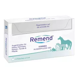REMEND Cornea Augenpflege-Gel f.Hund/Katze/Pferd, 6X3 ml