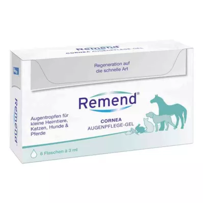 REMEND Cornea Augenpflege-Gel f.Hund/Katze/Pferd, 6X3 ml