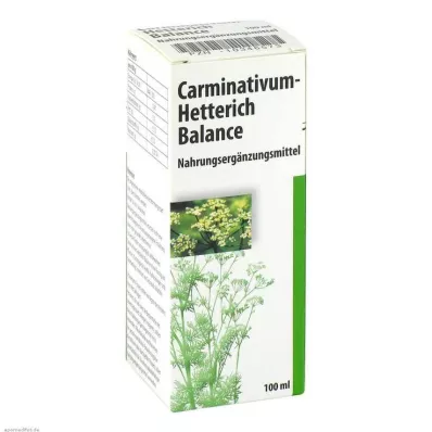 CARMINATIVUM Hetterich Balance Tropfen z.Einnehmen, 100 ml CARMINATIVUM Hetterich Balance Tropfen z.Einnehmen, 100 ml