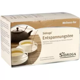 SIDROGA Wellness Entspannungstee Filterbeutel, 20X1.75 g