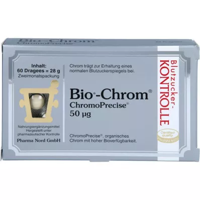 BIO-CHROM ChromoPrecise 50 μg Pharma Nord Dragees, 60 St