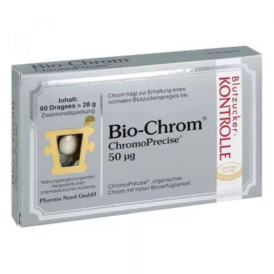 BIO-CHROM ChromoPrecise 50 μg Pharma Nord Dragees, 60 St
