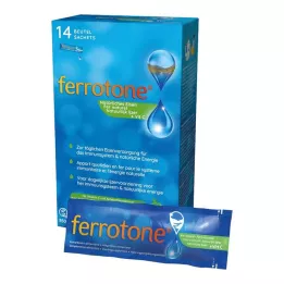 FERROTONE Eisen m.Apfelkonzentrat u.Vitamin C Btl., 14X25 ml