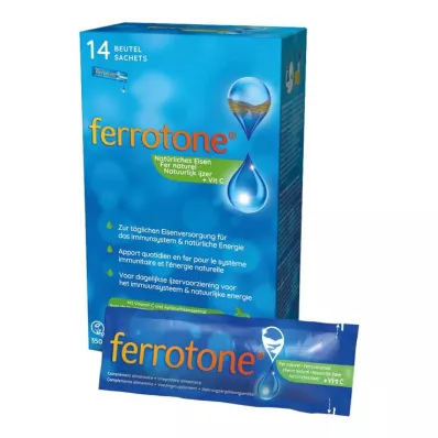 FERROTONE Eisen m.Apfelkonzentrat u.Vitamin C Btl., 14X25 ml FERROTONE Eisen m.Apfelkonzentrat u.Vitamin C Btl., 14X25 ml
