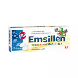 EMSILLEN Kinder Halstabletten Vanille, 20 St