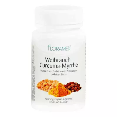 Weihrauch Curcuma Myrrhe Kapseln (60 stk) Weihrauch Curcuma Myrrhe Kapseln (60 stk)