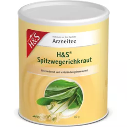 H&amp;S Spitzwegerichkraut lose, 60 g