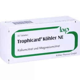 TROPHICARD Köhler NE Tabletten, 50 St