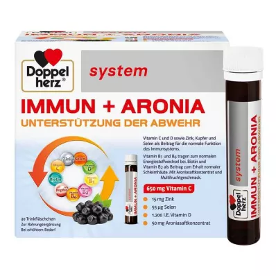 Doppelherz system Immun+Aronia Ampullen, 30 St