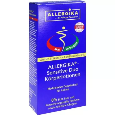 Allergika sensitive Duo Körperlotionen, 2X200 ml