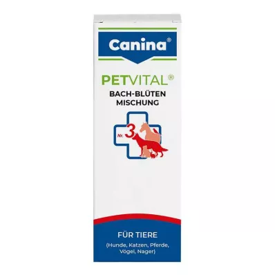 PETVITAL Bachblüten Nr.3 Globuli vet., 10 g PETVITAL Bachblüten Nr.3 Globuli vet., 10 g