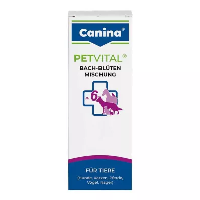 Petvital Bachblüten Nr.6 Globuli vet. (für Tiere), 10 g