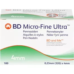 BD MICRO-FINE ULTRA Pen-Nadeln 0,23x4 mm, 100 St