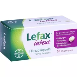 LEFAX intens Flüssigkapseln 250 mg Simeticon, 50 St