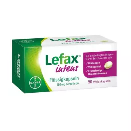 LEFAX intens Flüssigkapseln 250 mg Simeticon, 50 St