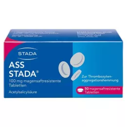 ASS STADA 100 mg magensaftresistente Tabletten, 50 St