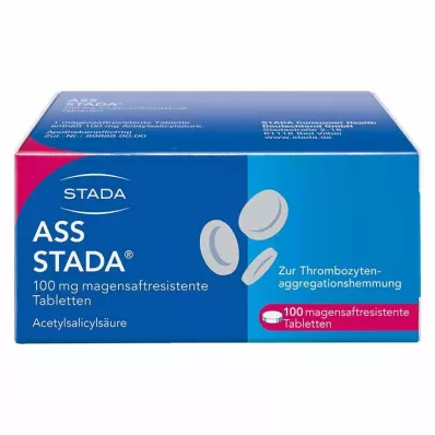 ASS STADA 100 mg magensaftresistente Tabletten, 100 St