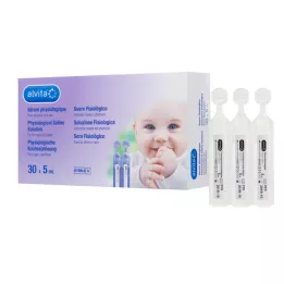 ALVITA physiologische Kochsalzlösung Ampullen, 30X5 ml